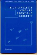  Book Cover for High Linearity CMOS RF Front-End Circuits